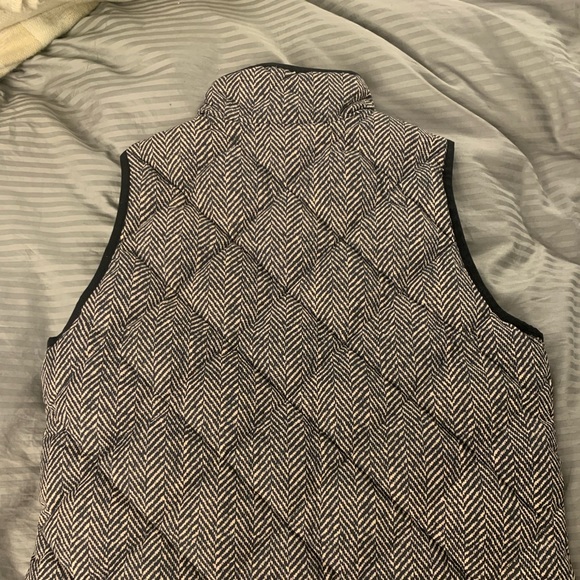 J. Crew's Herringbone Excursion Quilted Vest - Picture 2 of 3